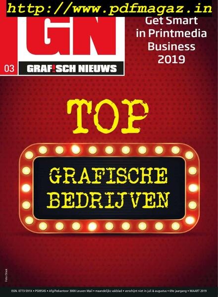 Grafisch Nieuws – Maart 2019 Cover