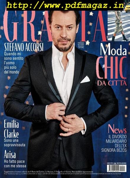 Grazia Italia – 11 Aprile 2019 Cover
