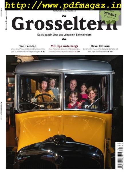 Grosseltern-Magazin – Marz 2019 Cover