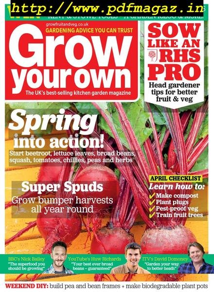 Grow Your Own – April 2019 Cover