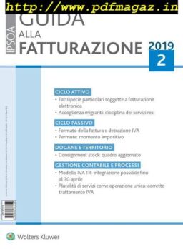 Guida alla Fatturazione – Febbraio 2019