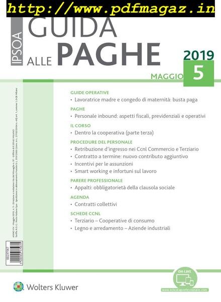 Guida alle paghe – Maggio 2019 Cover