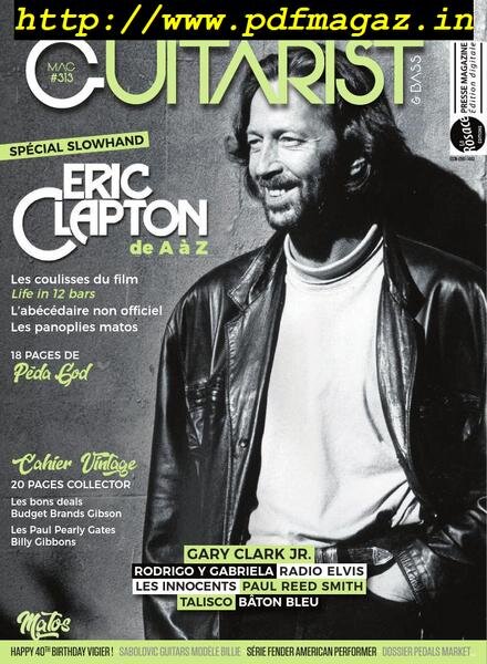Guitarist & Bass – mars 2019 Cover