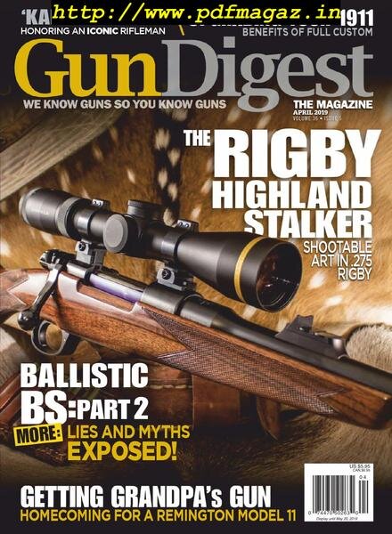 Gun Digest – April 2019 Cover