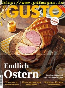 Gusto – Marz 2019
