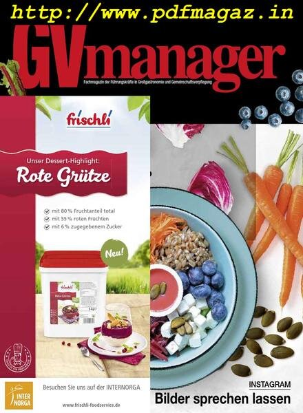 GVmanager – Marz 2019 Cover