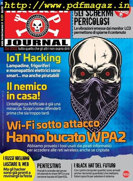 Hacker Journal – Aprile 2019 Cover