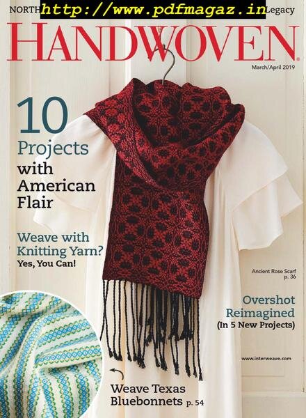Handwoven – March 2019 Cover