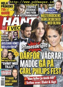 Hant i Veckan – 10 april 2019