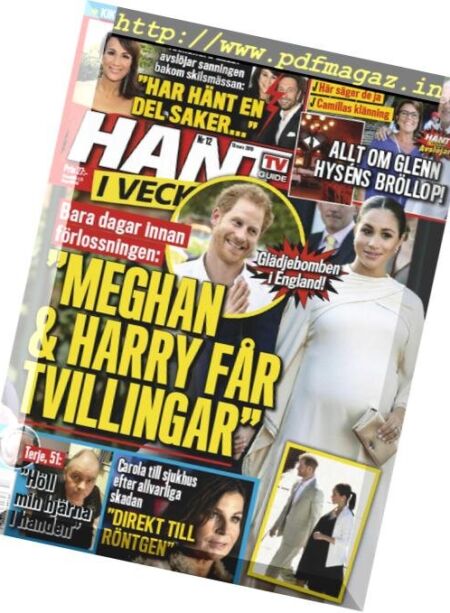 Hant i Veckan – 13 mars 2019 Cover