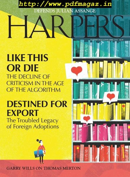 Harper’s Magazine – April 2019 Cover