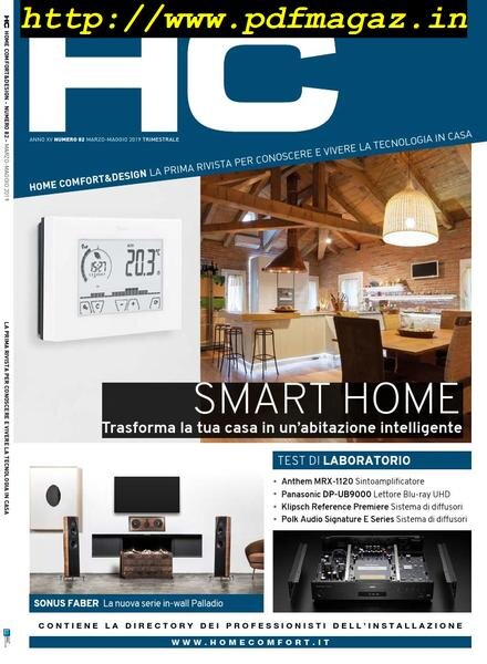 HC Home Comfort & Design – Marzo-Maggio 2019 Cover