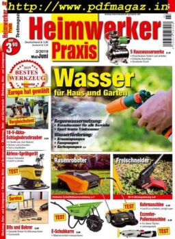 Heimwerker Praxis – Mai-Juni 2019