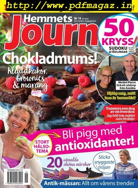 Hemmets Journal – 04 april 2019 Cover