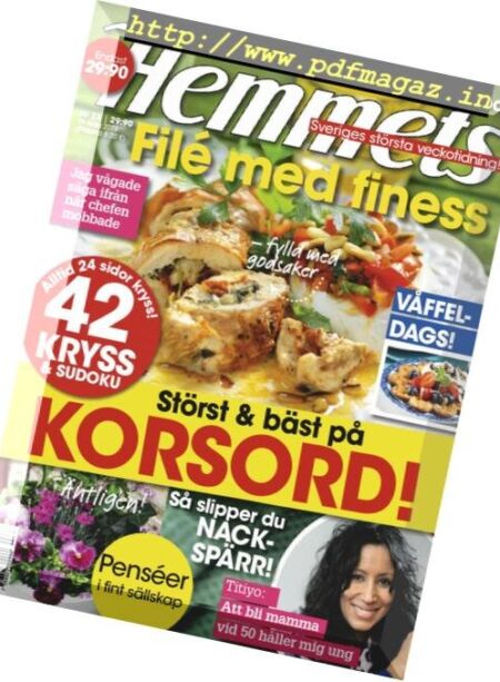 Hemmets Veckotidning – 19 mars 2019 Cover