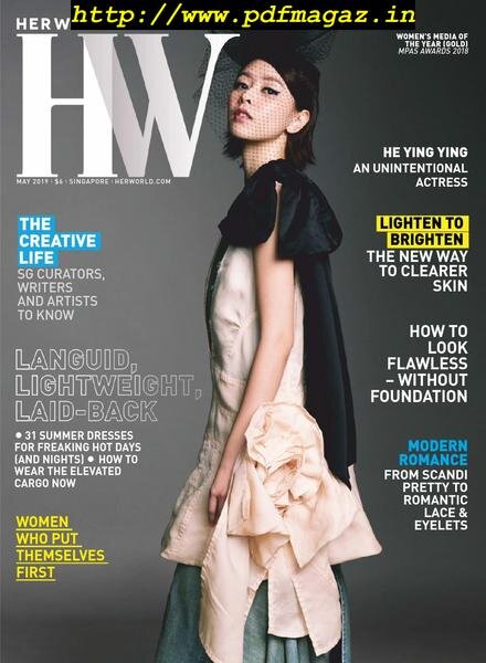 Her World Singapore – May 2019 Cover