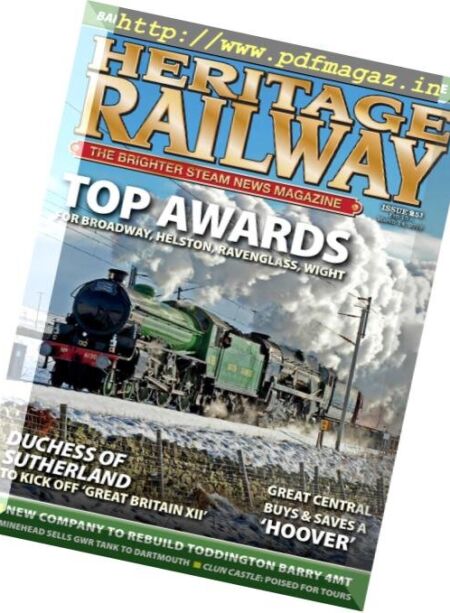 Heritage Railway – February 15, 2019 Cover