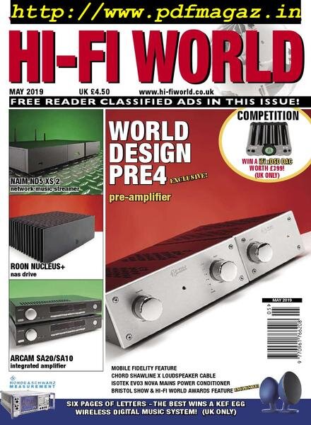 Hi-Fi World – May 2019 Cover