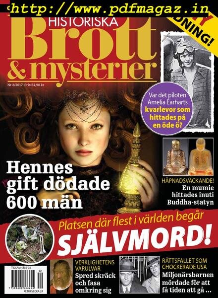 Historiska Brott & Mysterier – april 2017 Cover