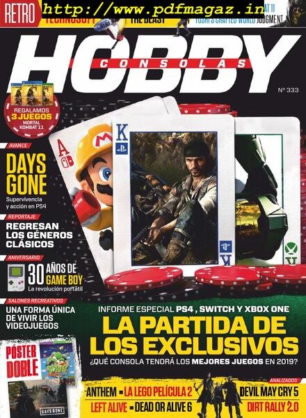Hobby Consolas – abril 2019 Cover