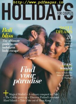 Holidays for Couples – March 2019