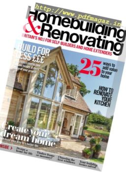 Homebuilding & Renovating – April 2019