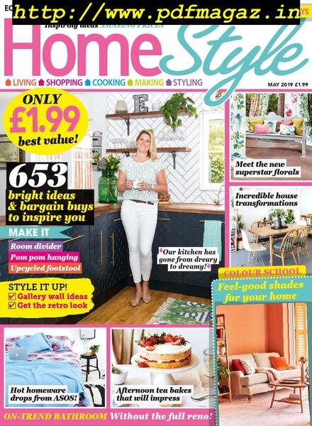 HomeStyle UK – May 2019 Cover