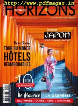 Horizons Monde – avril 2019