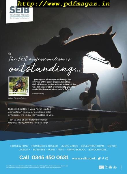 Horse & Hound – 28 March 2019 Cover