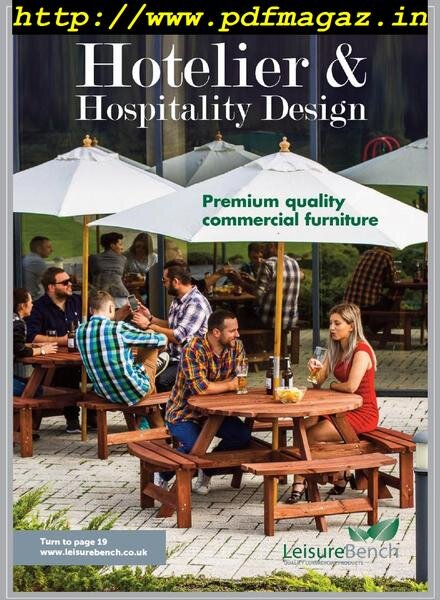 Hotelier & Hospitality Design – April 2019 Cover