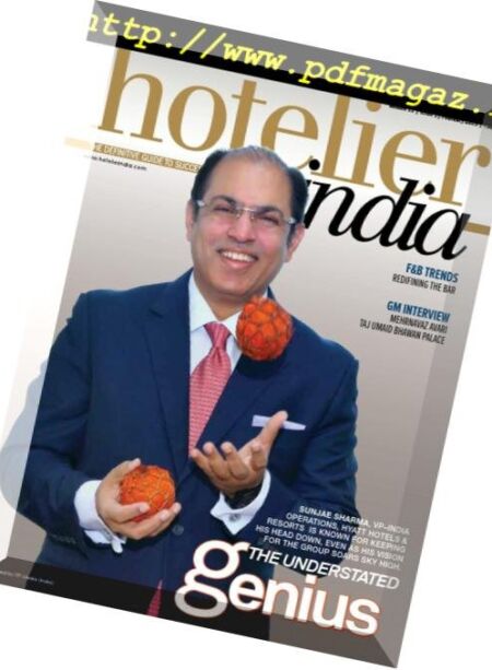 Hotelier India – February 2019 Cover