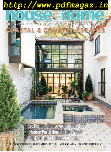Houston House & Home – April 2019 Cover