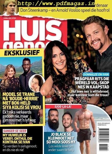 Huisgenoot – 04 April 2019 Cover