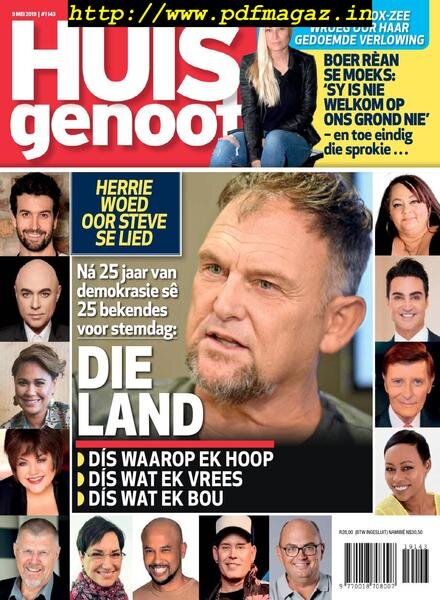 Huisgenoot – 09 Mei 2019 Cover