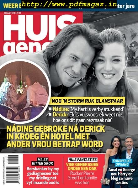 Huisgenoot – 28 Maart 2019 Cover