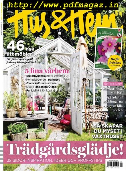Hus & Hem – april 2016 Cover