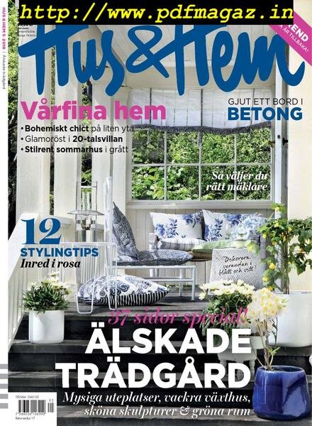 Hus & Hem – april 2018 Cover
