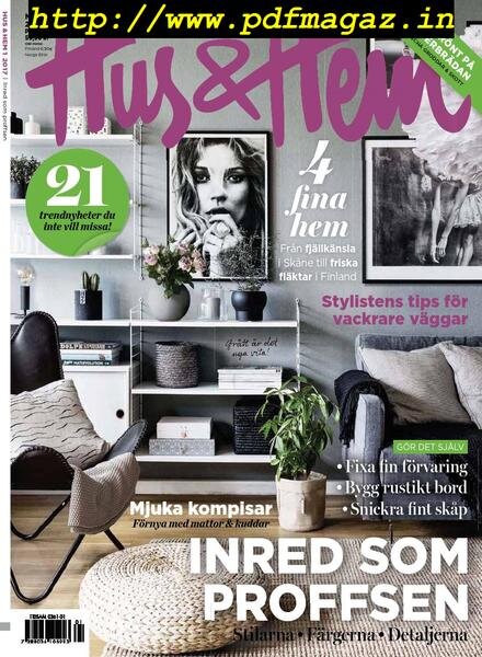 Hus & Hem – januari 2017 Cover
