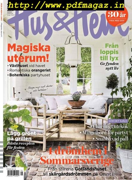 Hus & Hem – juli 2017 Cover