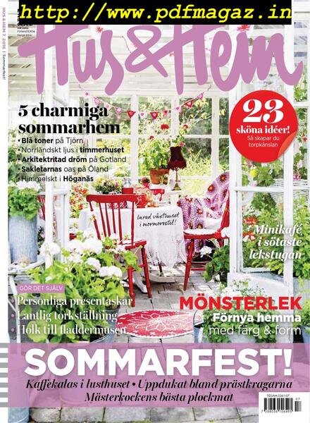 Hus & Hem – juni 2016 Cover