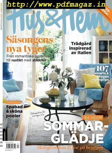 Hus & Hem – juni 2018 Cover