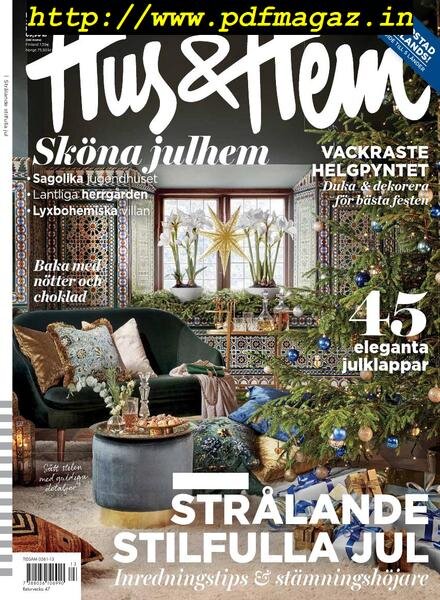 Hus & Hem – november 2018 Cover