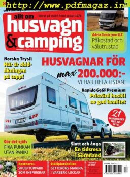 Husvagn & Camping – december 2017