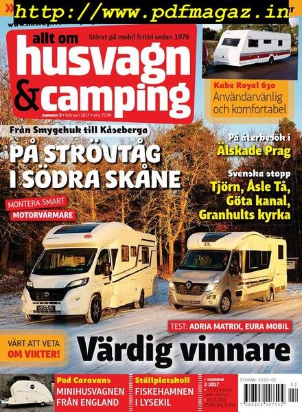 Husvagn & Camping – februari 2017 Cover