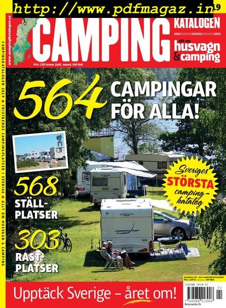 Husvagn & Camping – maj 2019 Cover
