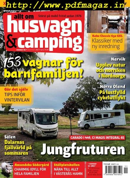 Husvagn & Camping – november 2017 Cover