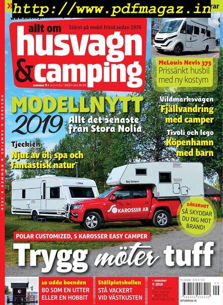 Husvagn & Camping – september 2018 Cover