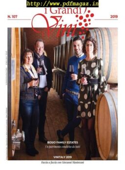 I Grandi Vini – Marzo Aprile 2019