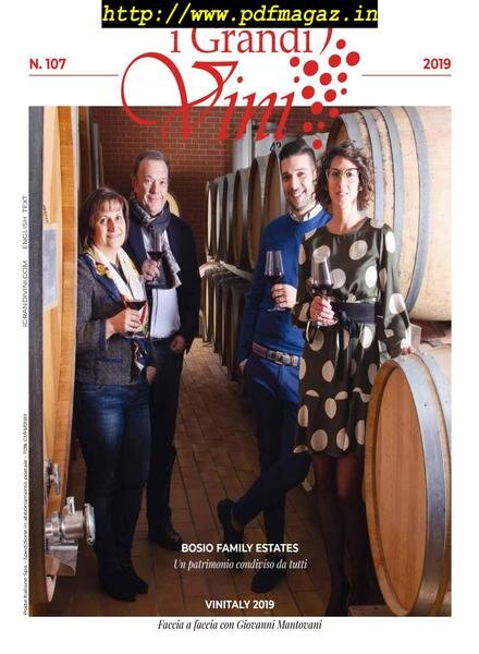 I Grandi Vini – Marzo Aprile 2019 Cover