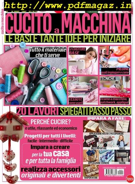 I Love Cucito Speciale – Marzo-Aprile 2019 Cover